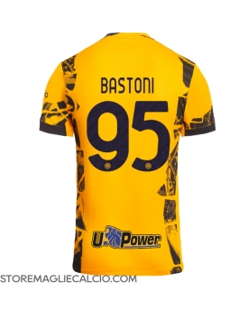 Inter Milan Alessandro Bastoni #95 Maglia Gara Terza Repliche 2024-25